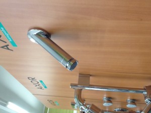 Yes. It's a showerhead. The end is angle adjustable. List $565. Sale $125. (and, YES, we think it looks like that, too)