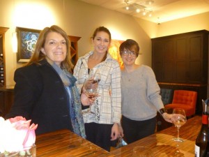 A little glass of local wine at Armitage Tasting Room in Aptos, CA