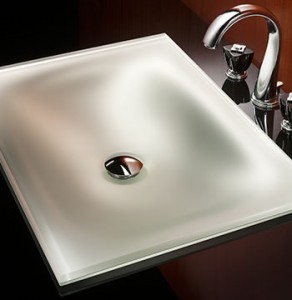 Sometimes you just want a beautiful sink. Not too fancy but something special.