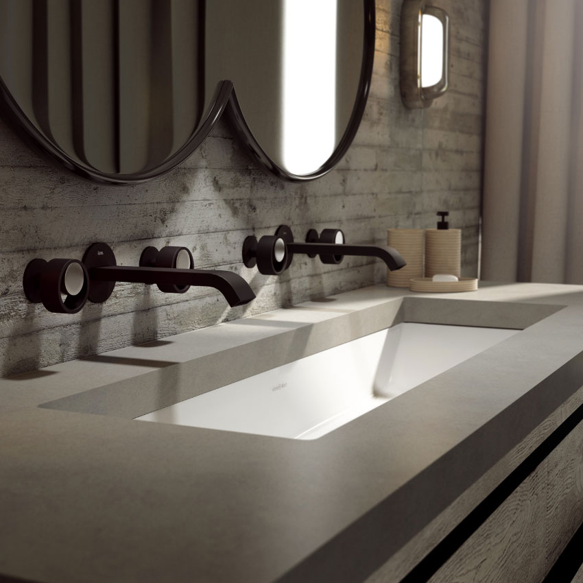 Faucets that beg to seen and touched